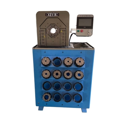 Building Material Shops 2 Inch Stainless Steel Braided Hose Crimper For Sale CNC Hydraulic Hose Press Crimping Machinery Lightly