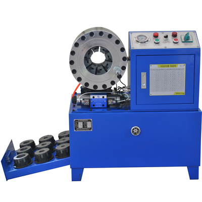 Building Material Shops New Design High Performance 31.5mpa Hydraulic Hose Crimper Hose Crimping Machine