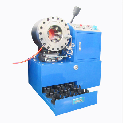 Crimping Hose Fittings With Quick Change Tools Machines Flexible Hydraulic Rubber Hose Making Crimping Machine