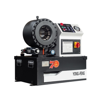 Building material stores YONG-FENG Y120 garden hose crimping machine/water hose crimping machine