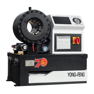 YONG-FENG Digital Compact High Accuracy Crimp Hose Crimping Machine For Easy Operation